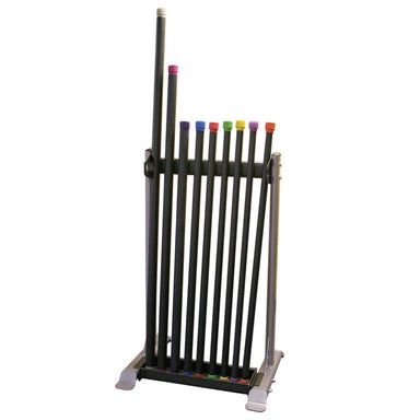 Body-Solid Fitness Bar Package with Rack and 9 Bars GFR500-PACK with bar