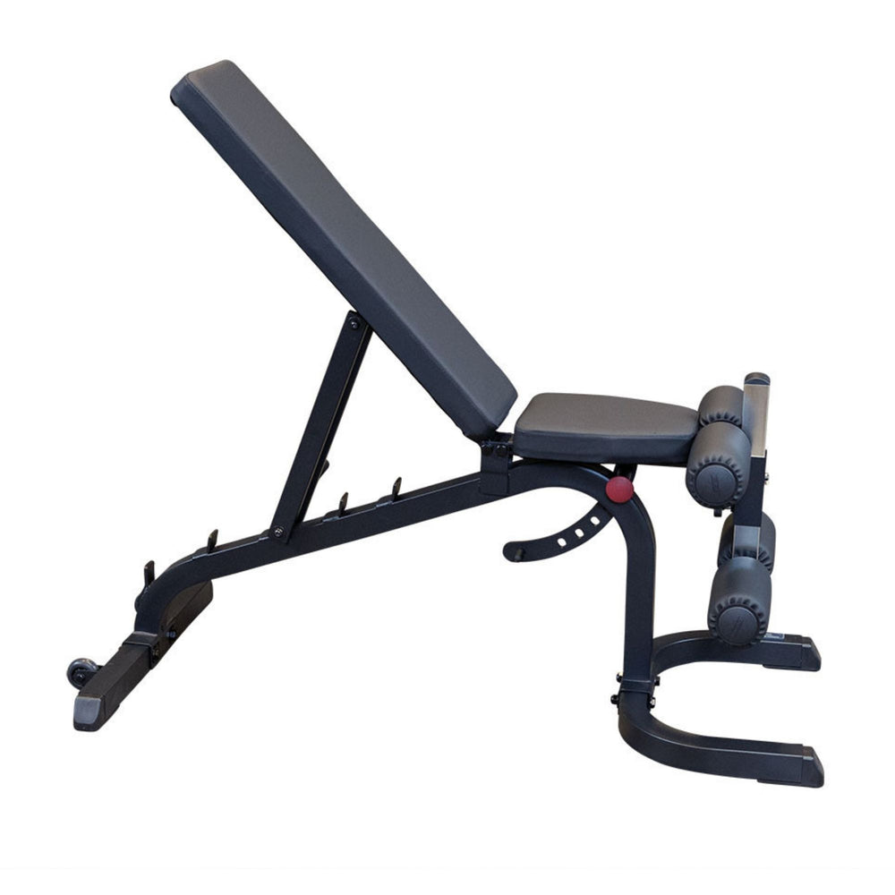 Body-Solid Flat Incline Decline Bench GFID31 white background