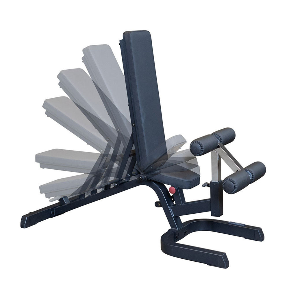 Body-Solid Flat Incline Decline Bench GFID71B multi-position weight bench