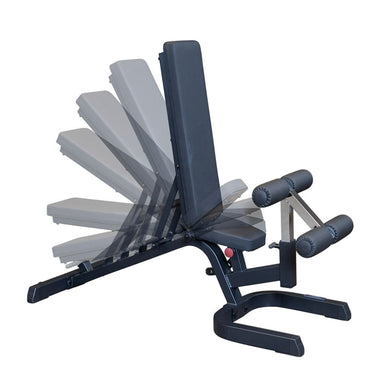 Body-Solid Flat Incline Decline Bench GFID71B multi-position weight bench