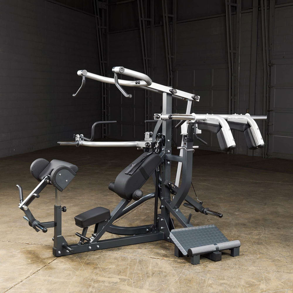 Body-Solid Free Weight Leverage Gym SBL460P4 With Background 