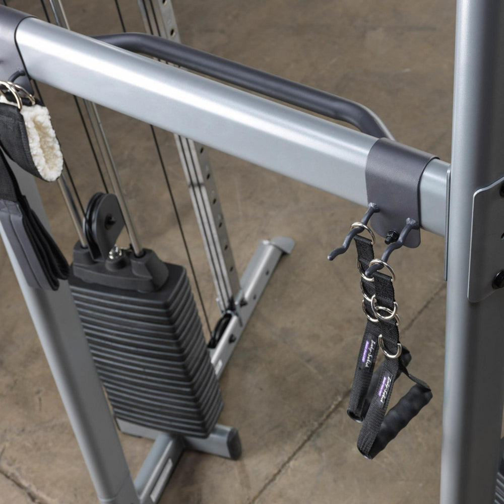 Body-Solid Functional Trainer Accessory Rack GDCCRACK Hook Close View