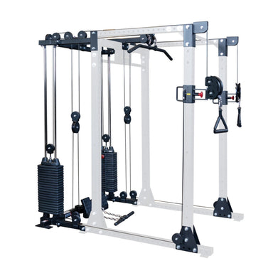 Body-Solid Functional Trainer Attachment with Weight Stacks Power Rack Not Included