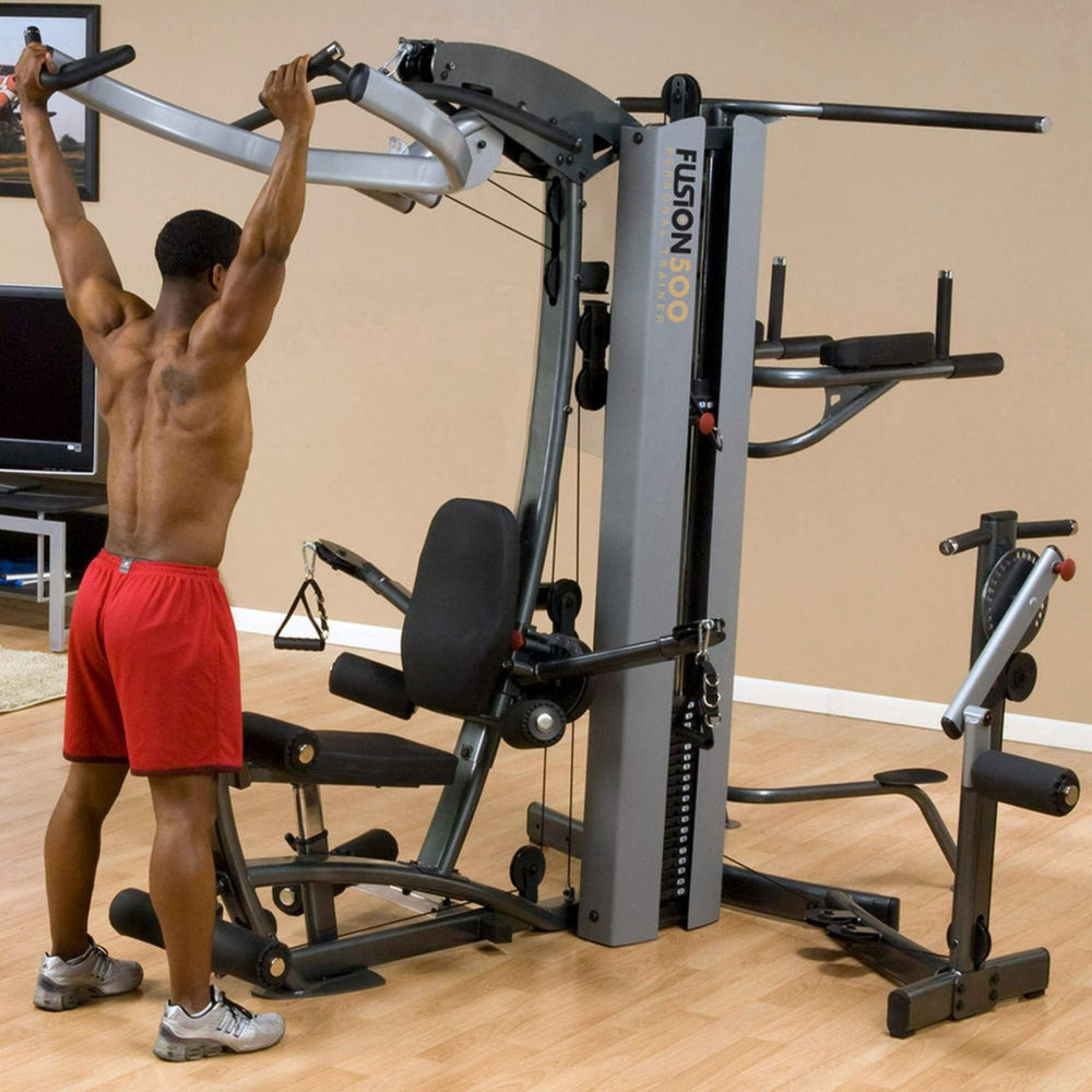 Body-Solid Fusion 500 Modular Single Stack Gym F500 with Functional Trainer Arms