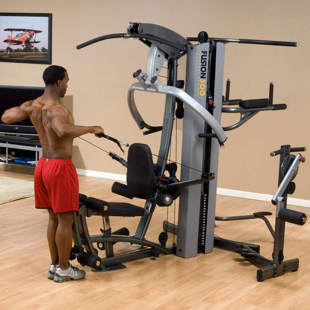 Body-Solid Fusion 500 Modular Single Stack Gym F500 Back Press