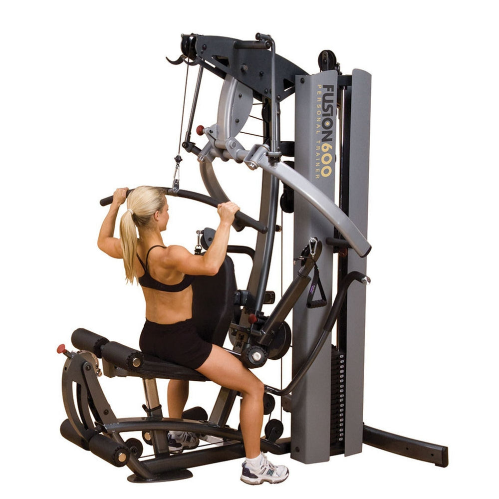 Body-Solid Fusion 600 Personal Trainer F600 Lat Pulldown Without Background 