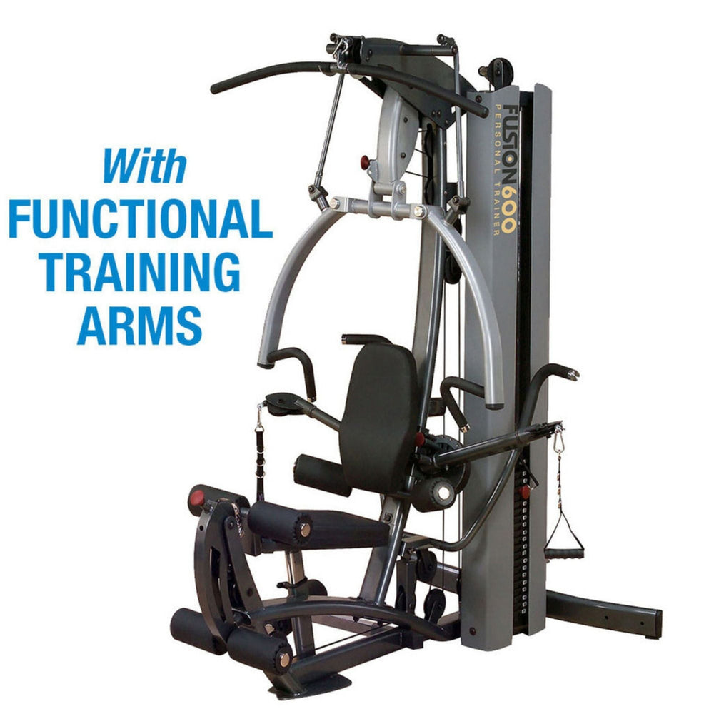 Body-Solid Fusion 600 Personal Trainer F600 With Functional Training Arms 