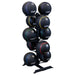 Body-Solid Heavy Rubber Medicine Ball Package  GMR20-RUBBERPACK with training balls, shown holding multiple black wall balls 