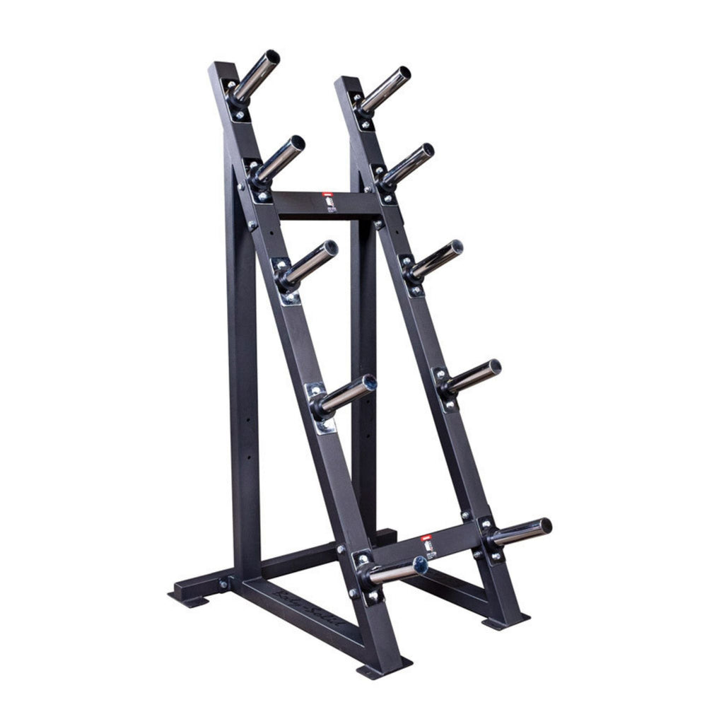 Body-Solid High Capacity Olympic Plate Rack GWT76 without background 