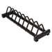 Body-Solid Horizontal Bumper Plate Rack GBPR10 rack without background