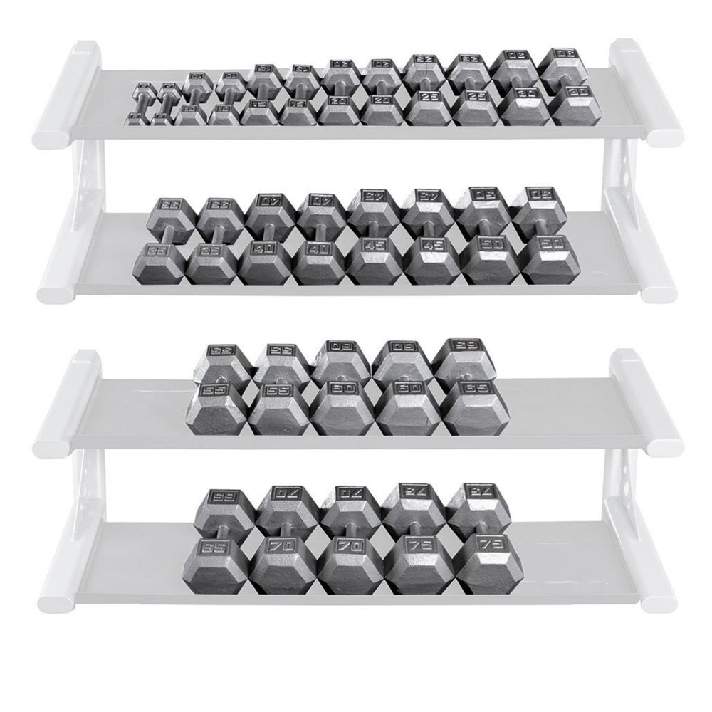 Body-Solid Iron Hex Dumbell Set 55-75lb SDS650
