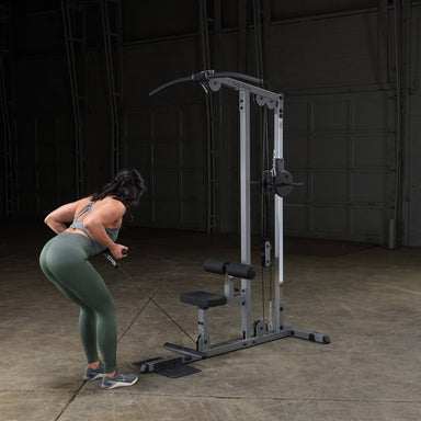 Body-Solid Lat Machine GLM83 Standing Bent over Row 