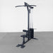 Body-Solid Lat Machine With Weight Stack GLM85B with weight stack installed