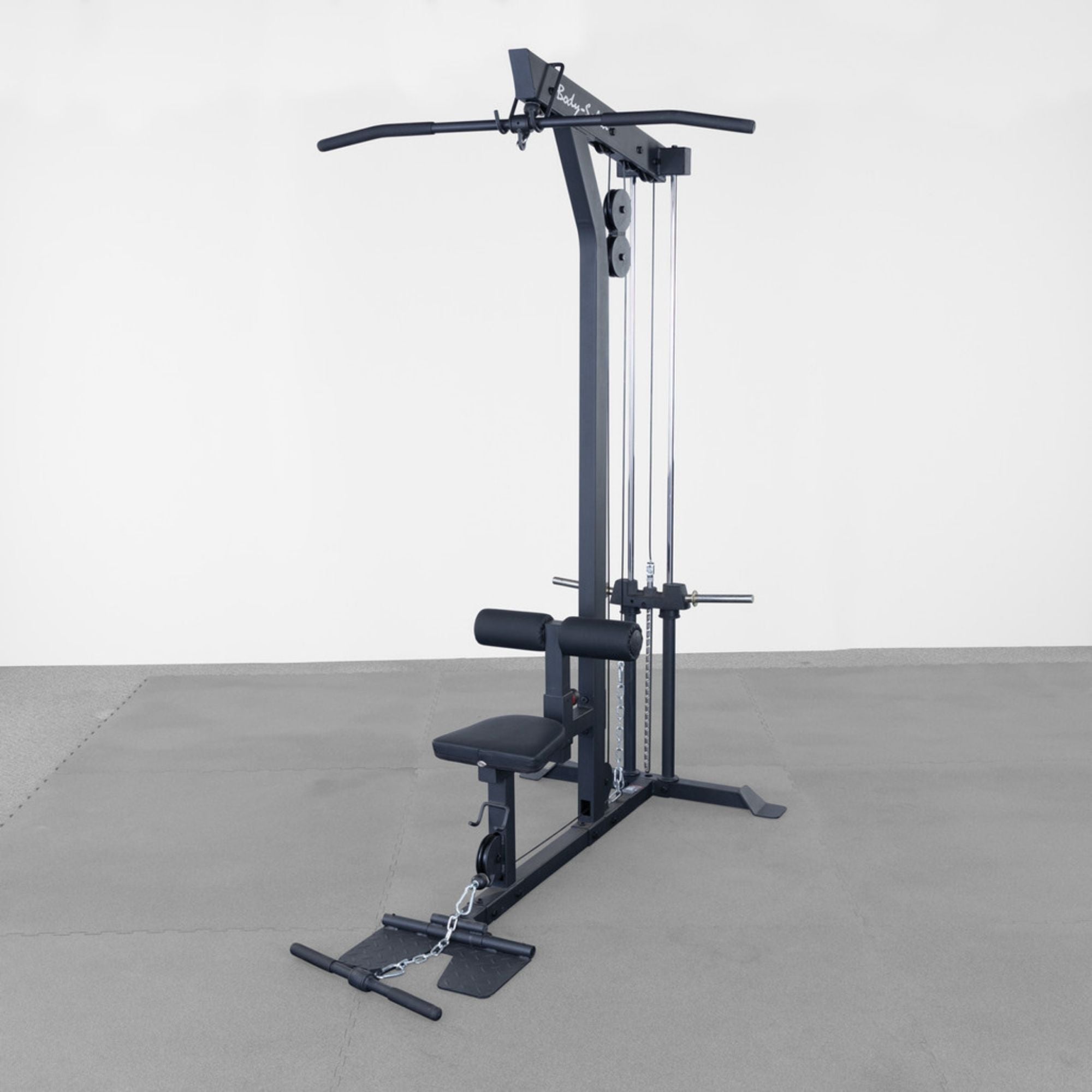 Body-Solid Lat Machine With Weight Stack GLM85B without weight plates