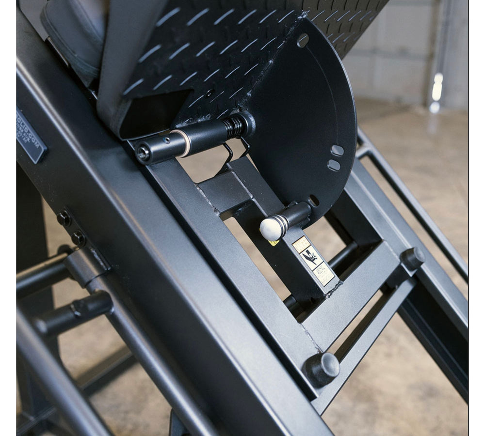 Body-Solid Leg Press & Hack Squat GLPH1100B switched into leg press mode