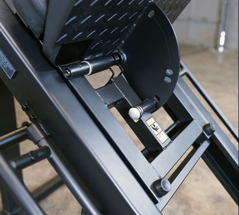 Body-Solid Leg Press & Hack Squat GLPH1100B switching function between hack and squat