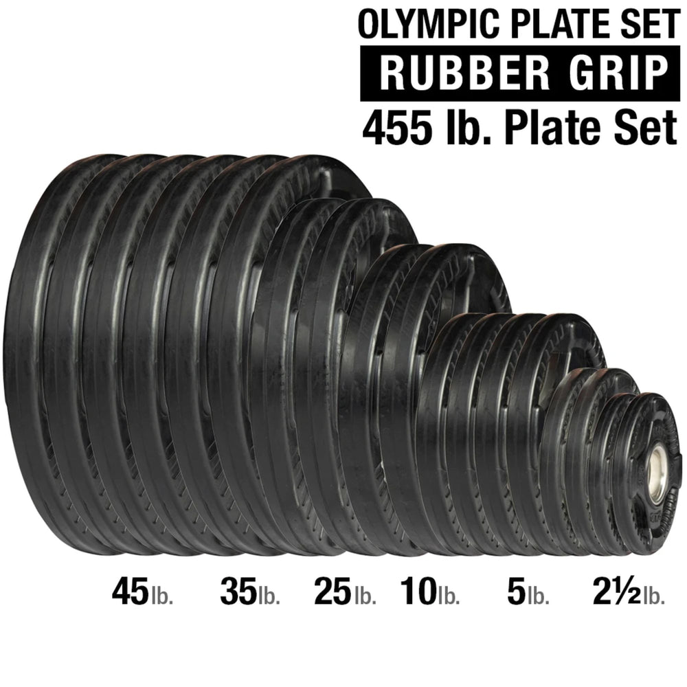 Body-Solid_Olympic_ORST-455-Rubber-Black-Grip_2-Olympic-Plates-sets-specs
