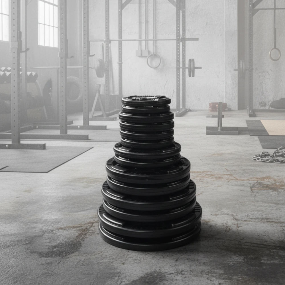 Body-Solid_Olympic_ORST-Rubber-Black-Grip_2-Olympic-Plates-sets