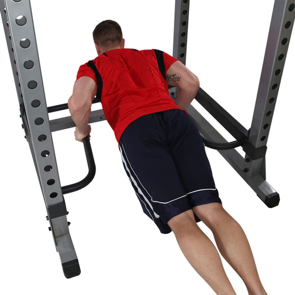 Body-Solid Power Rack Dip Attachment DR378 for Deep Push Ups