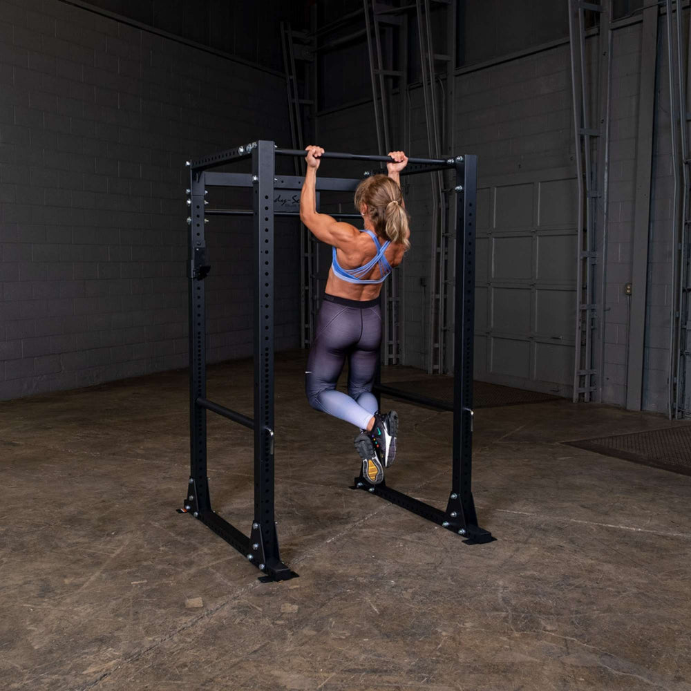 Body-Solid Power Rack GPR400 Pull Up on Attachment