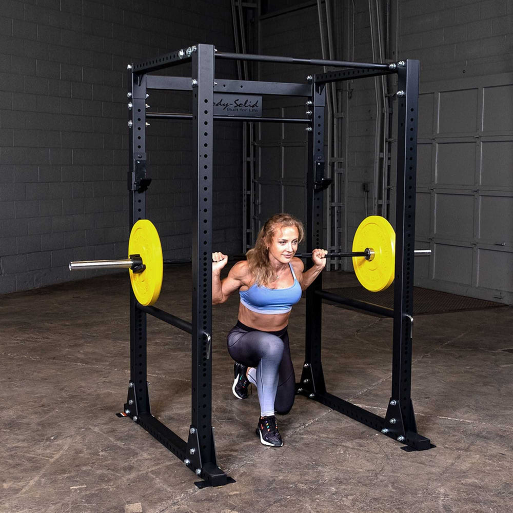 Body-Solid Power Rack GPR400 Split Leg Squat