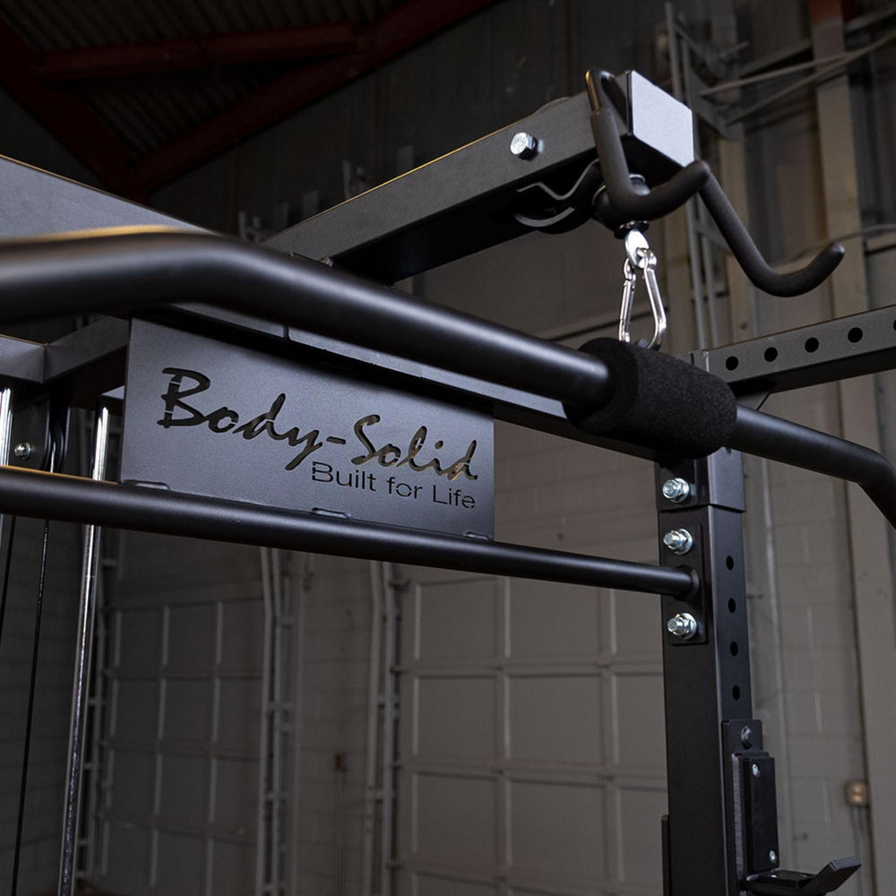 Body-Solid Power Rack Lat Attachment GLA400 Top side view