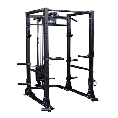 Body-Solid Power Rack Lat Attachment GLA400 without background 