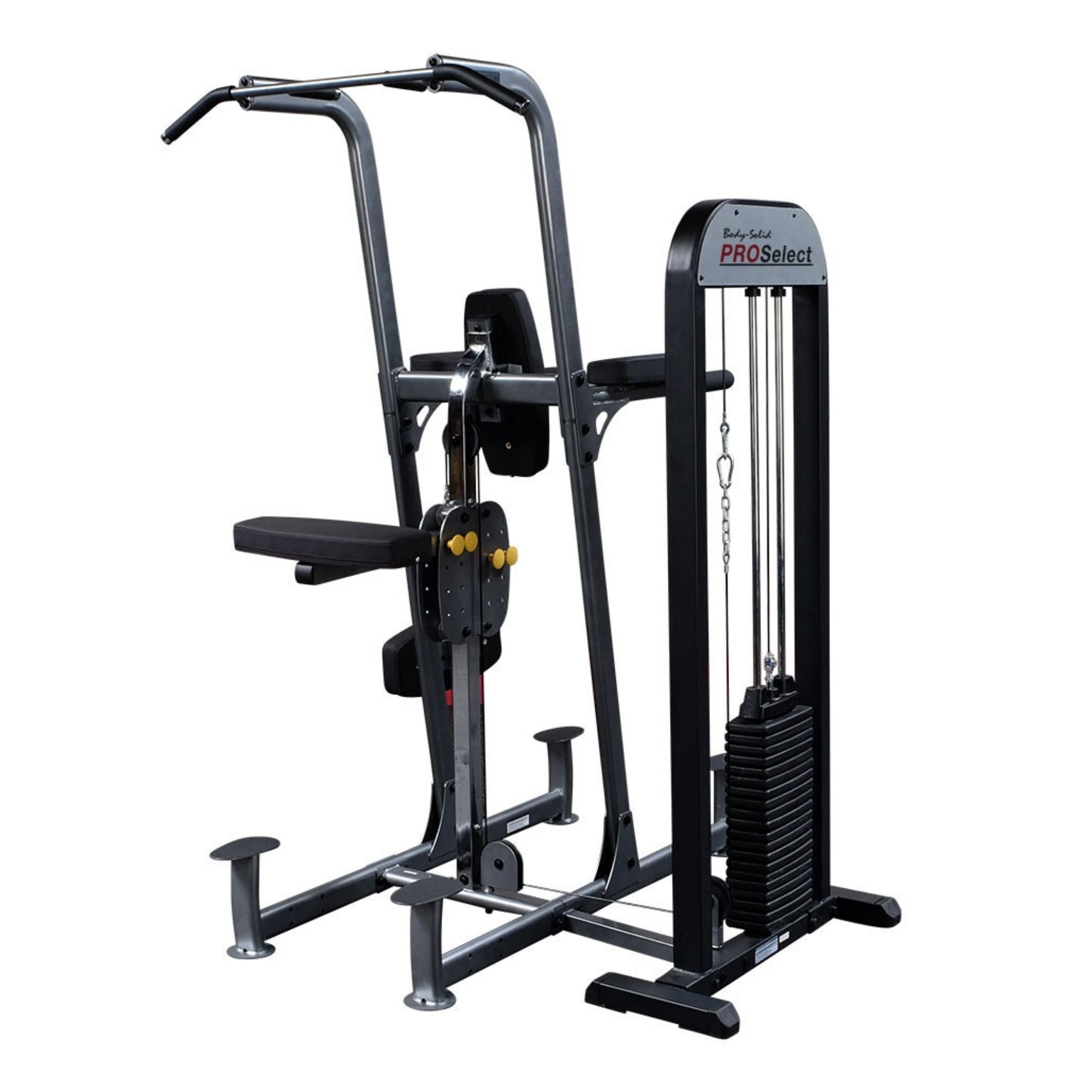 Body-Solid Pro-Select Weight Assist Chin-Up Dip Machine FCD-STK 