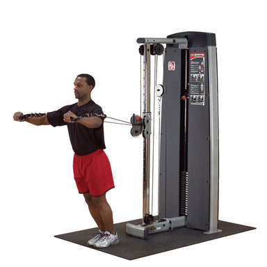 Body-Solid ProDual Cable Column Machine with Weight Stack DPCCSF 