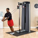 Body-Solid ProDual Cable Column Machine with Weight Stack DPCCSF Back Row