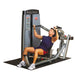 Body-Solid ProDual Multi Press Machine with Weight Stack DPRSSF Freestanding Inclined Press