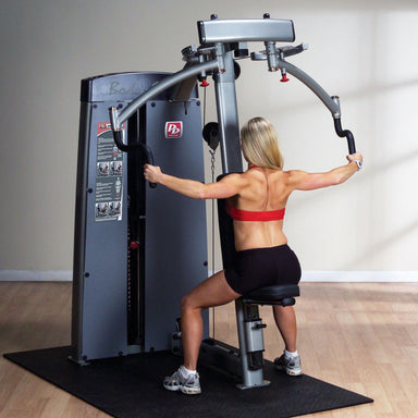 Body-Solid ProDual Pec Rear Delt Machine with Weight 210lb Stack DPECSF Back Press