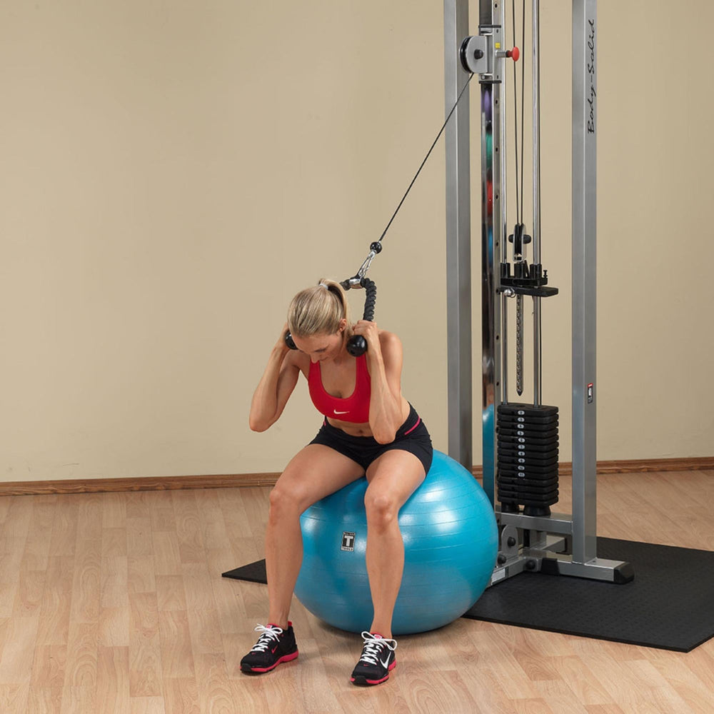 Body-Solid Pro ClubLine Cable Crossover by Body-Solid with Dual Stacks SCC1200G Ab and Core