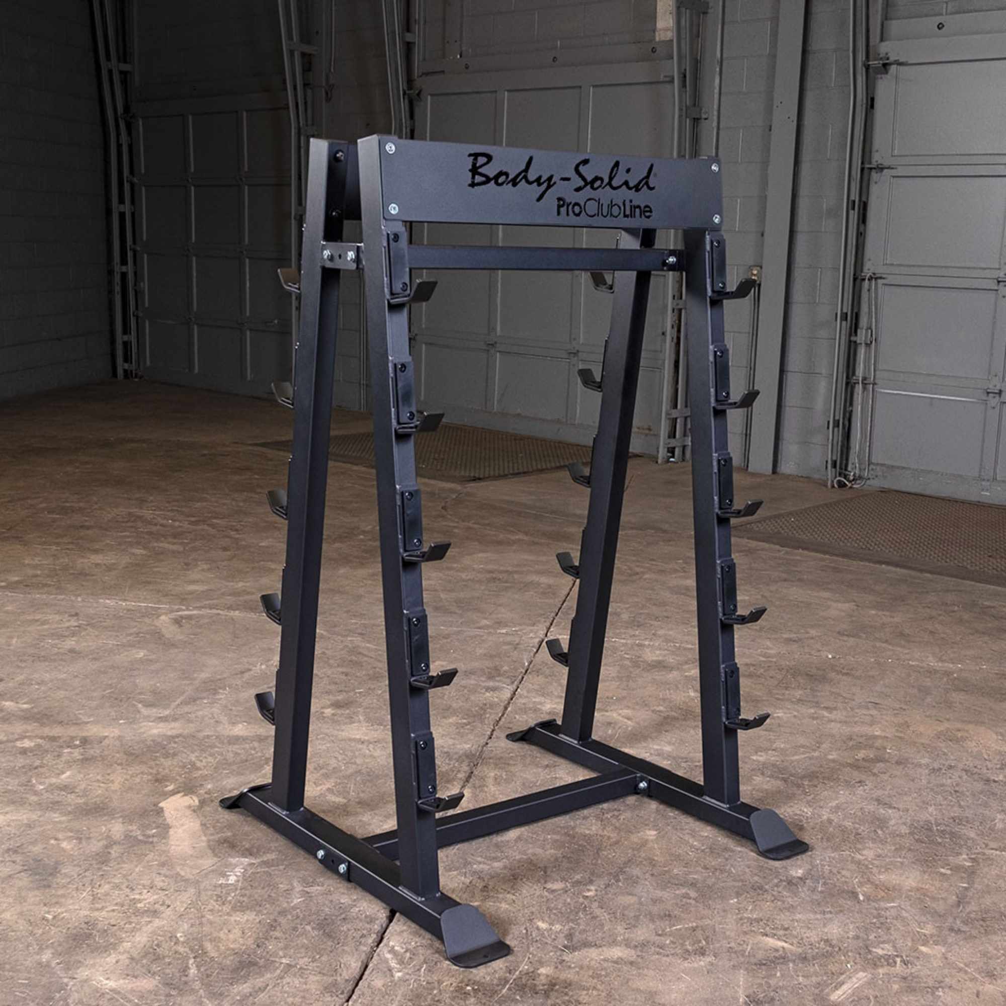 Body-Solid Pro ClubLine Fixed Weight Barbell Rack SBBR100 