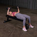 Body-Solid Pro ClubLine Flat Bench by Body-Solid SFB125 on Bench lat down Dumbbell Press