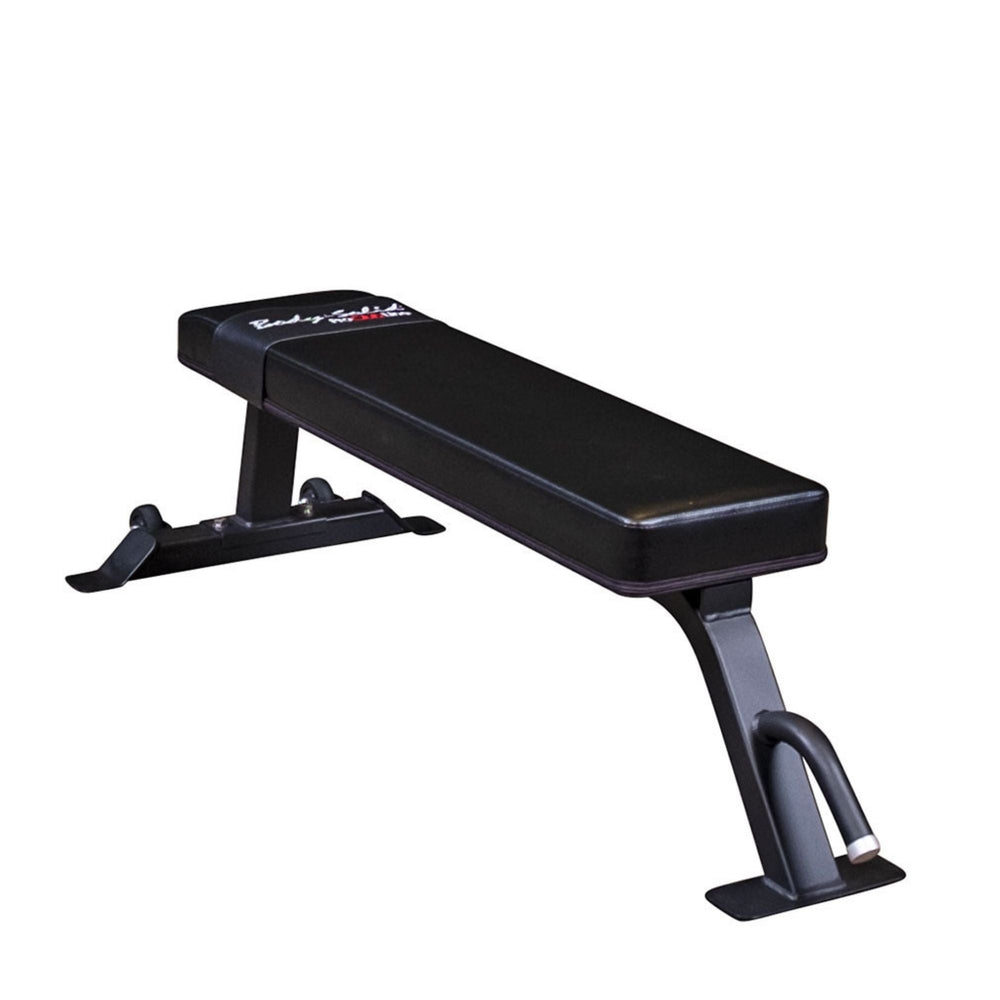 Body-Solid Pro ClubLine Flat Bench by Body-Solid SFB125 without background 
