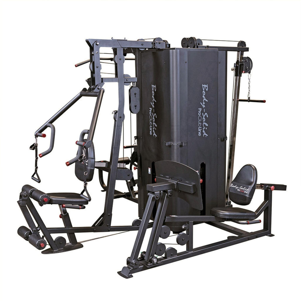 Body-Solid Pro ClubLine Four-Stack Gym S1000 Without Background