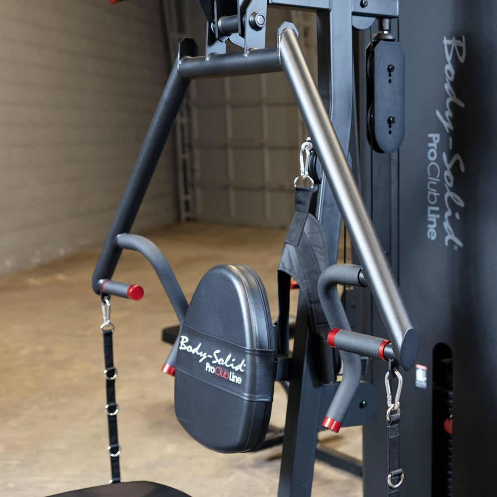 Body-Solid Pro ClubLine S1000 Four-Stack Gym chest press levers detail