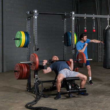 Body-Solid Pro ClubLine Half Rack SPR500 user action 