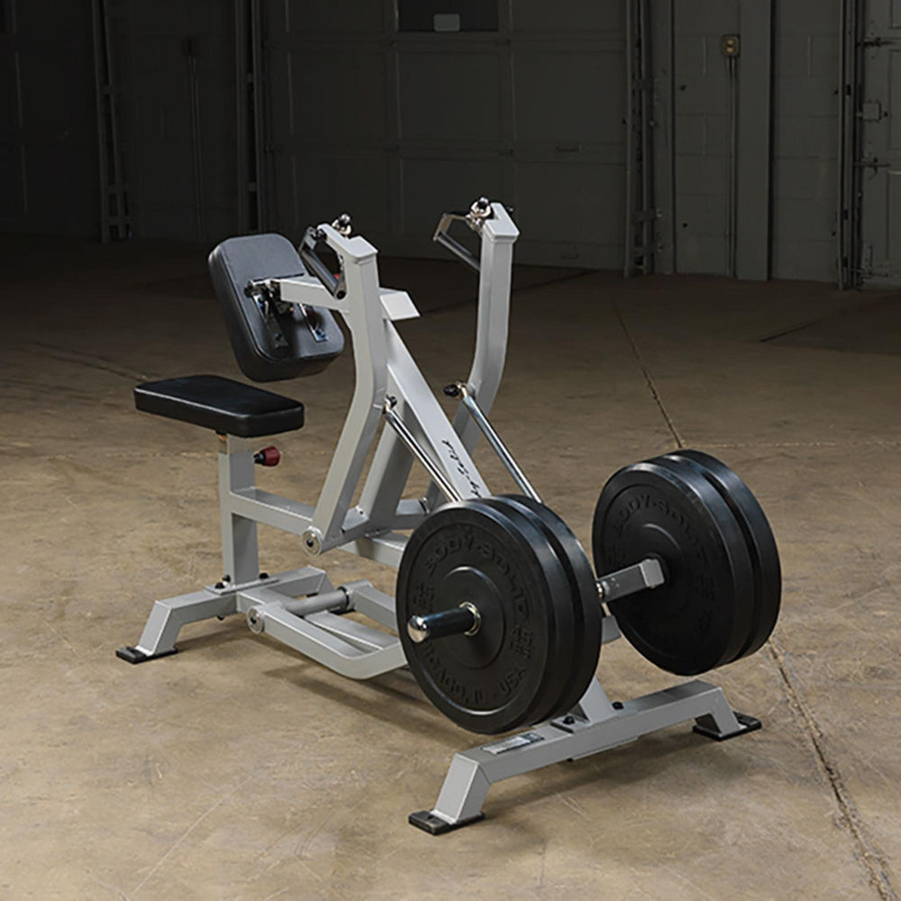 Body-Solid Pro ClubLine Leverage Seated Row LVSR Loaded Plates