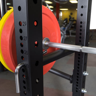 Body-Solid Pro ClubLine Pin Pipe Safeties SPRPS on Squat