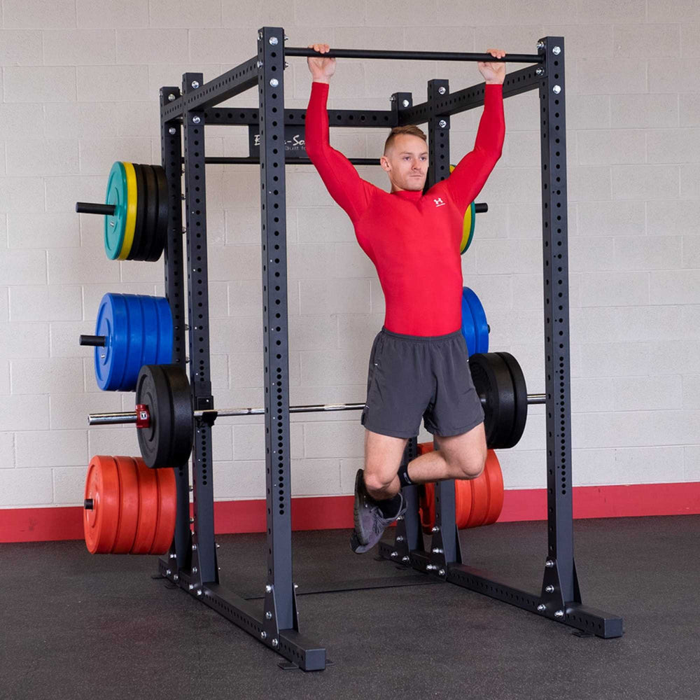 Body-Solid Pro ClubLine SPR1000 Power Rack with Rear Extension SPR1000BACK