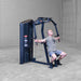 Body-Solid Pro ClubLine Series 2 Pec Delt S2PECX Man using Body-Solid ProClub Line machine performing chest fly with arms opening outward