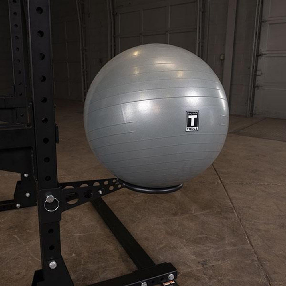 Body-Solid Pro ClubLine Stability Ball Holder Attachment SR-SBH gray ball