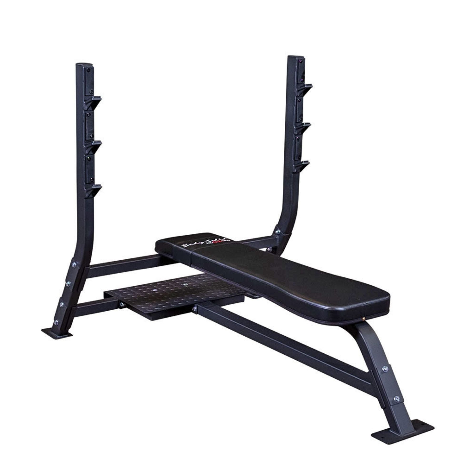 Body-Solid Pro Clubline Fixed Olympic Flat Bench SOFB250 without background 