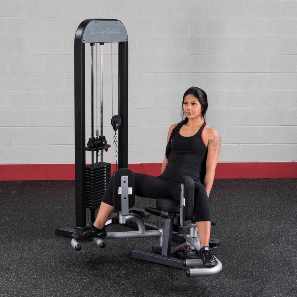 Body-Solid Pro Select Inner Outer Thigh Machine GIOT-STK With Leg Press