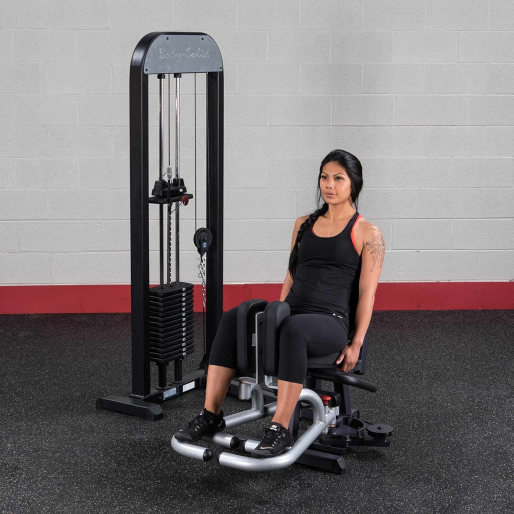 Body-Solid Pro Select Inner Outer Thigh Machine GIOT-STK With Leg Press