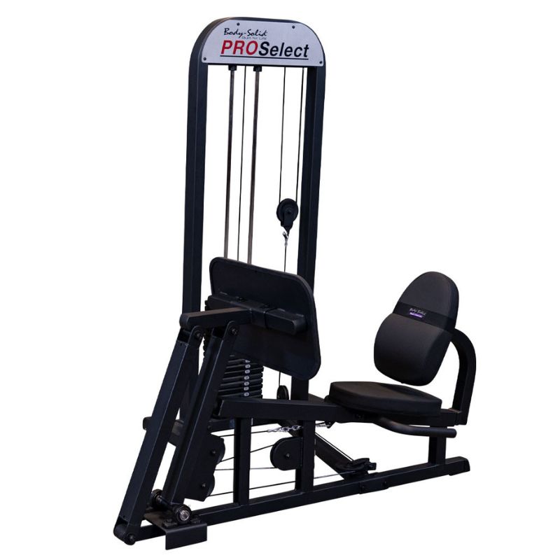 Black Body-Soid 'ProSelect' Leg Press on a white background