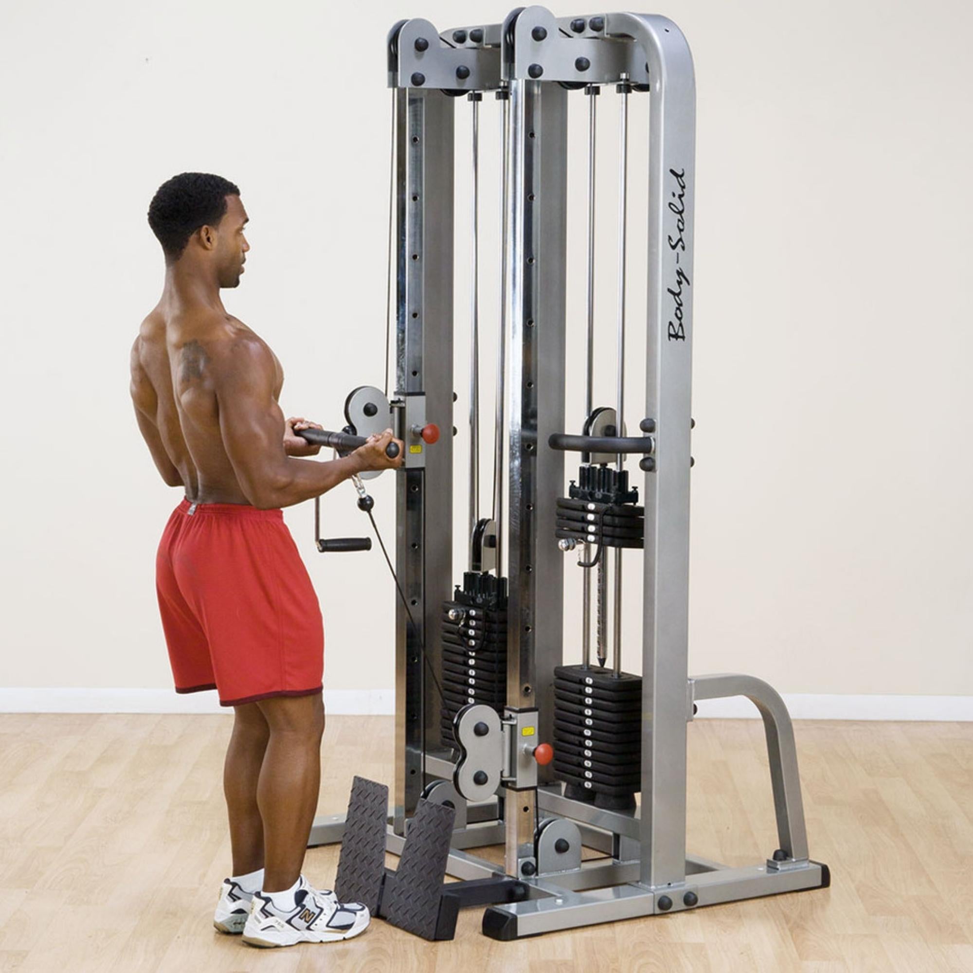 Body-Solid Proclub Dual Cable Column SDC2000G Bicep Curl