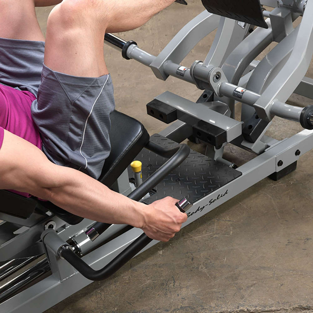 Body-Solid Proclub Leverage Horizontal Leg Press LVLP Safety Handle